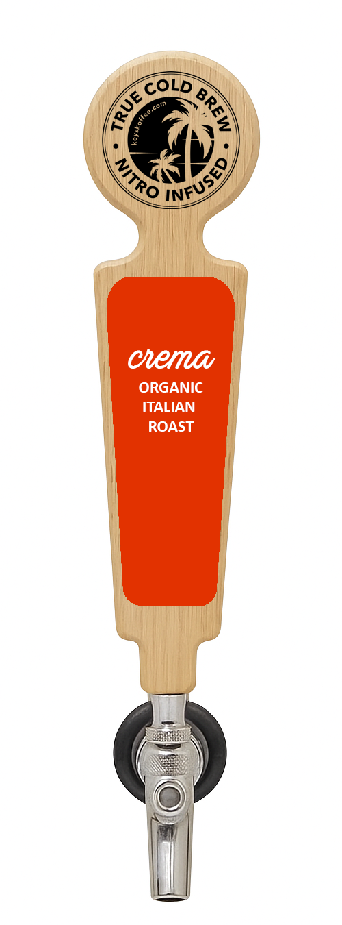 Crema tap handle