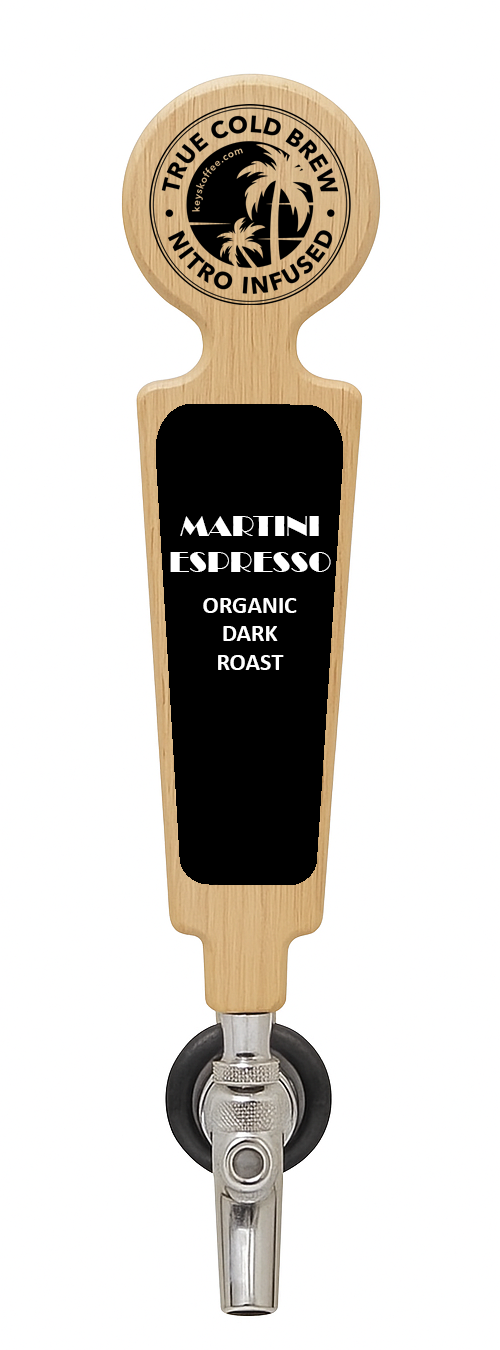 Martini tap handle